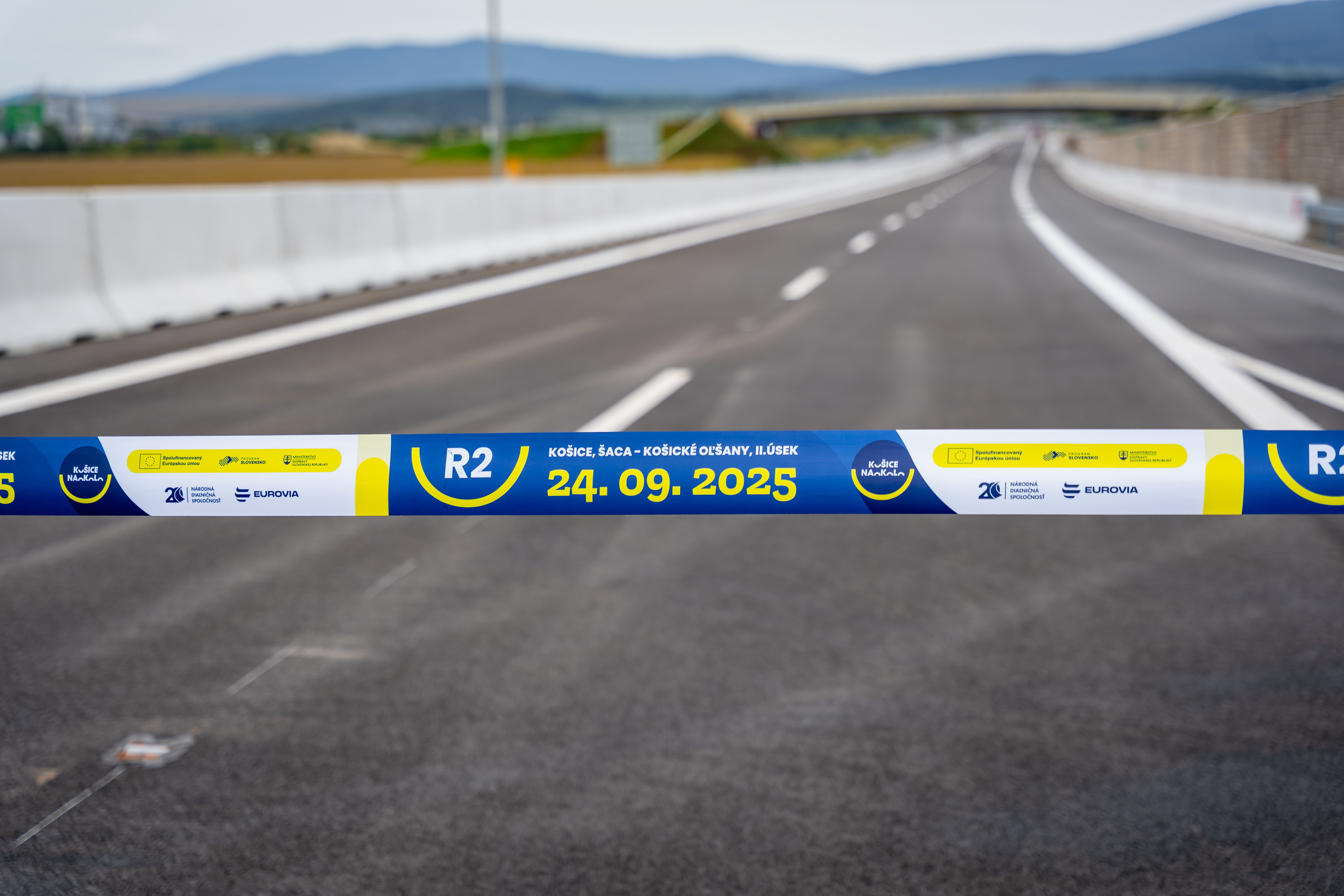 Slavnostne otvorenia useku rychlostnej cesty R2 Kosice, Saca  Kosicke Olsany II. usek -36